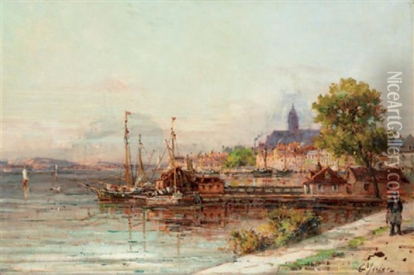 Harleem, Hollande Oil Painting - Gustave Mascart