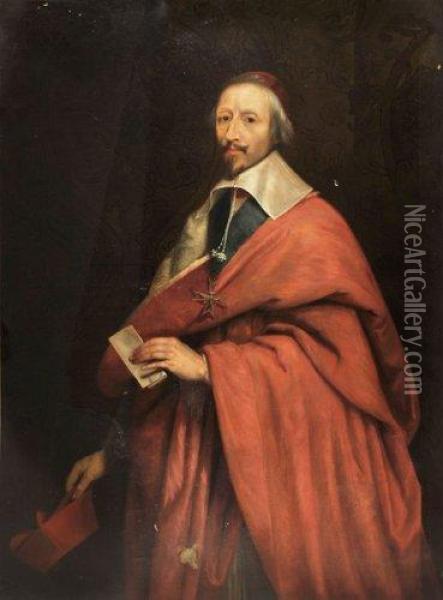 Richelieu Oil Painting - Philippe de Champaigne