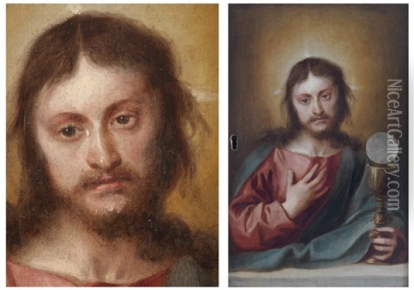 Cristo Eucaristico Oil Painting - Alonso Cano