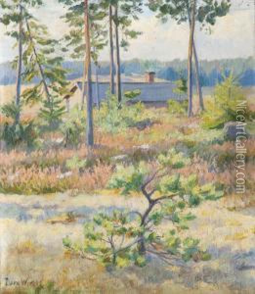 Warmsummer Day Oil Painting - Dora Wahlroos