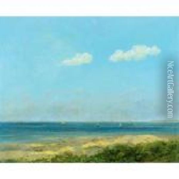 Paysage De Mer Oil Painting - Gustave Courbet