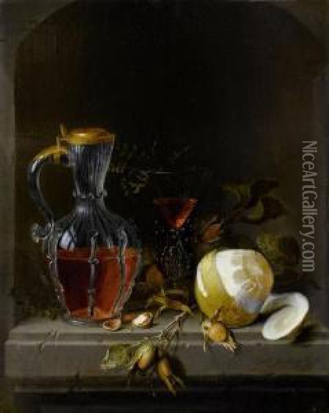 Still Life Oil Painting - Jacob van Walscapelle