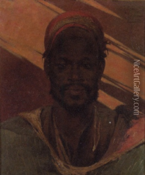 A Man From Tanger Oil Painting - Henri Van Melle