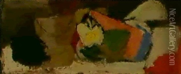 Abstract (still Life) Oil Painting - Arshile Gorky
