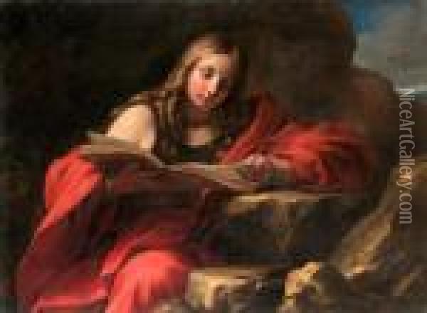Lasande Apostel Oil Painting - Francesco Trevisani