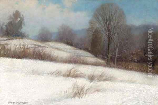 Winter Fields Oil Painting - Lowell Birge Harrison