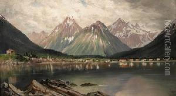 Sitka, Alaska Oil Painting - James Everett Stuart