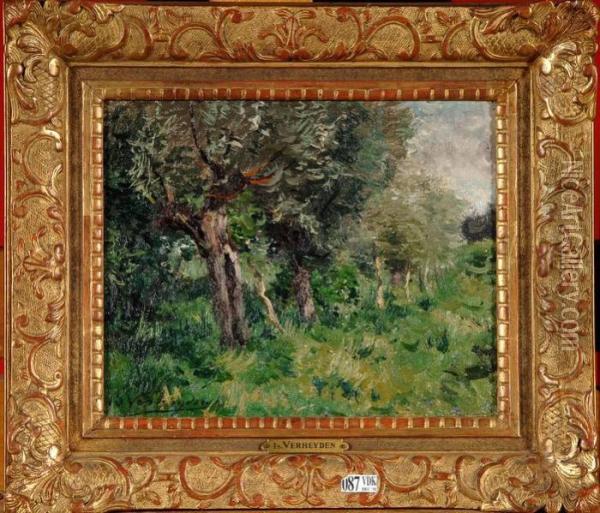Coin De Clairiere Oil Painting - Isidore Verheyden