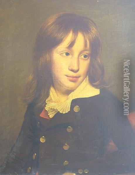 Portrait Of Peter Thomas Westcott, 1793) Oil Painting - John Opie