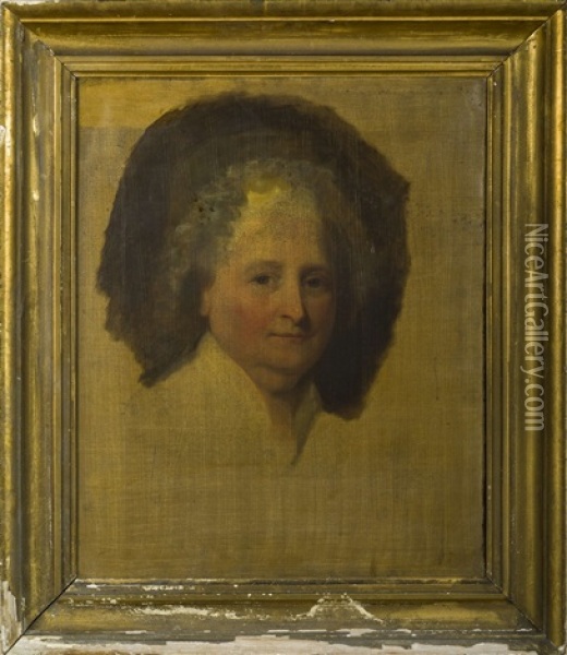 Portrait Of Martha Washington, After Gilbert Stuart