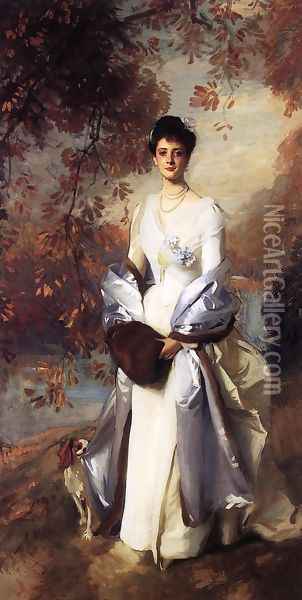 The Honourable Pauline Astor Oil Painting - John Singer Sargent