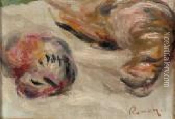 Les Becasses Oil Painting - Pierre Auguste Renoir