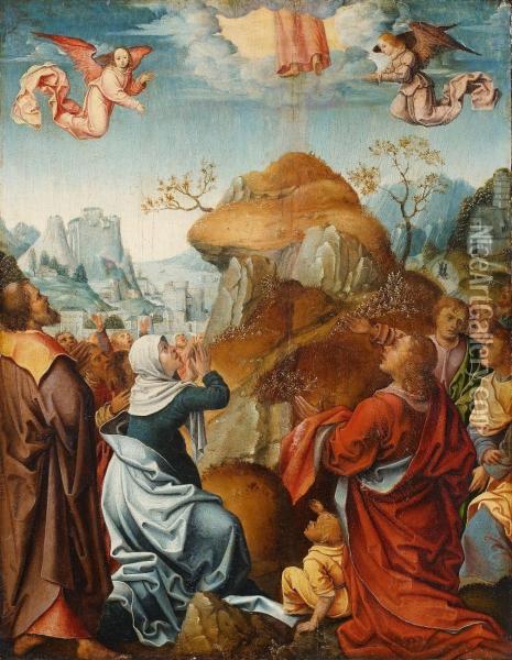 Himmelfahrtchristi Oil Painting - Bartholomaeus I Bruyn