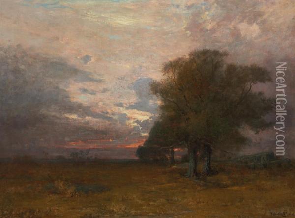 Twilight Oil Painting - Robert Swain Gifford