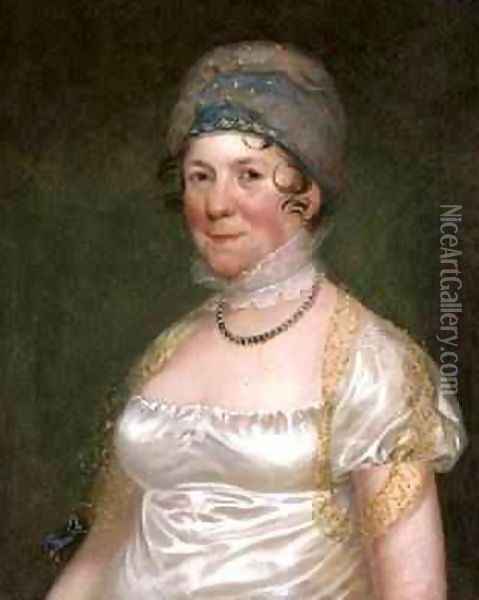 Dolley Madison, c.1817 Oil Painting - Bass Otis