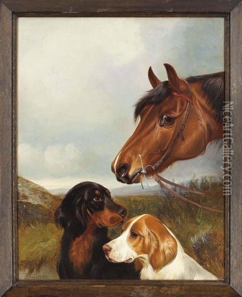 Companions Oil Painting - Colin Graeme Roe