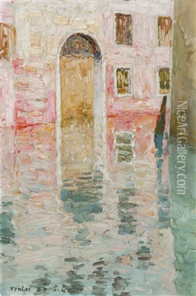 Venice Oil Painting - Emile Claus