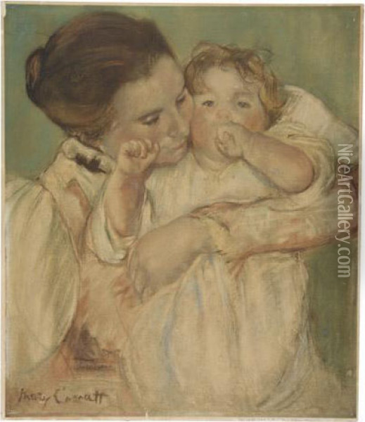 Maternite Oil Painting - Mary Cassatt