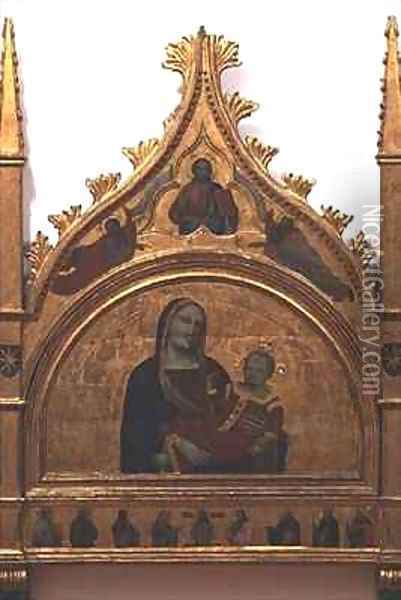 Madonna and Child Oil Painting - Taddeo Gaddi