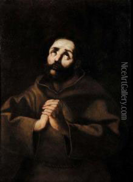San Francesco Oil Painting - Pietro Antonio Novelli