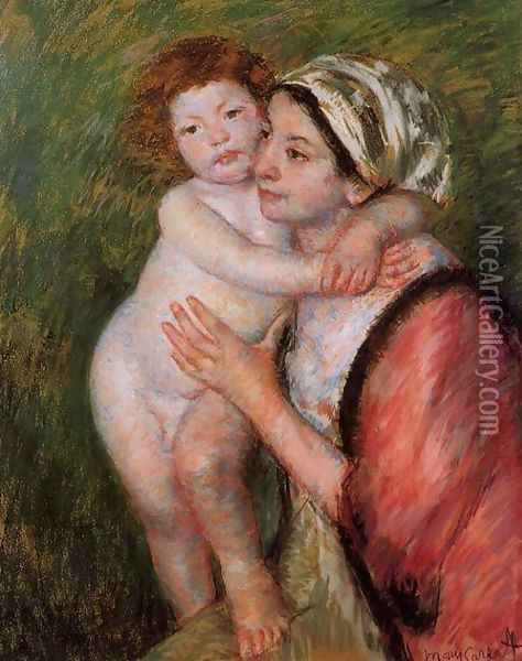 Mother And Child4 Oil Painting - Mary Cassatt