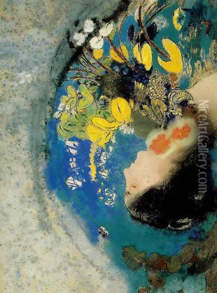 Ophelia 4 Oil Painting - Odilon Redon