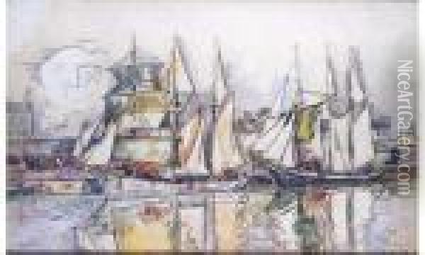 Saint Malo Oil Painting - Paul Signac