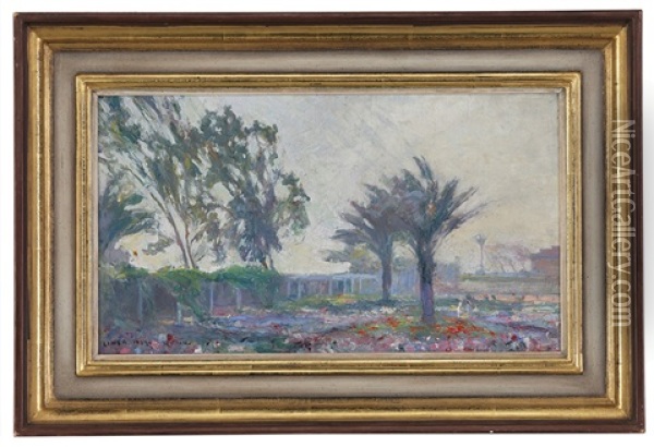 Jardin A Tourah Oil Painting - Carl August Liner