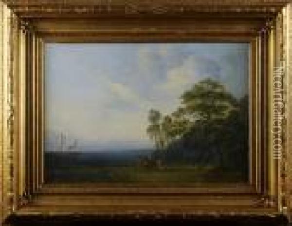 Gustav Tillskriven Oil Painting - Eugene Gustav Ducker