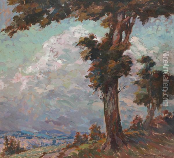 Goruni Oil Painting - Marin H. Georgescu