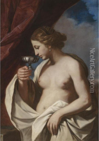 Sophonisba Oil Painting - Guercino