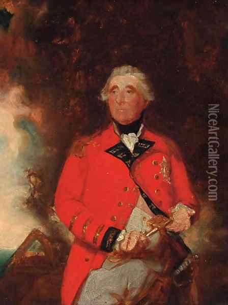 Portrait of George III Oil Painting - Sir William Beechey