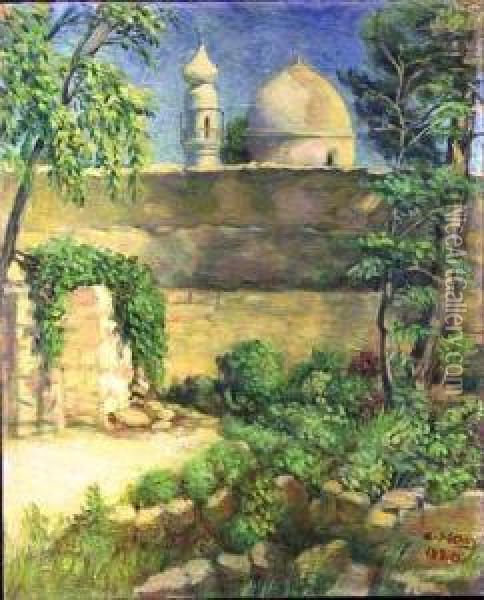 Jerusalem Oil Painting - Aaron Shaul Schur