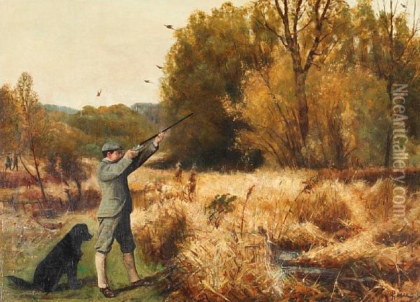 Bird Shooting Oil Painting - George Paice