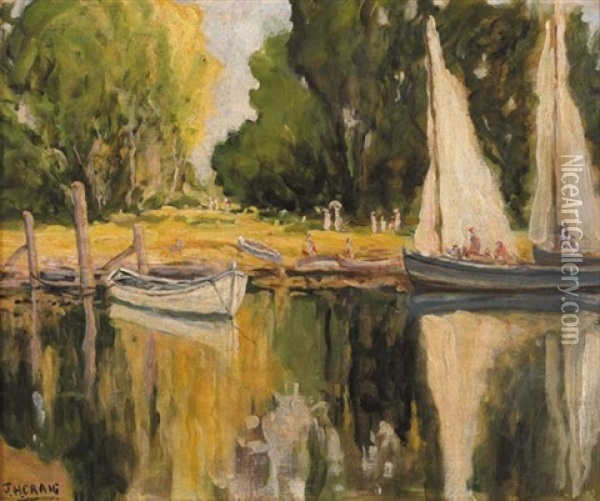 Summer Yachting Oil Painting - James Humbert Craig