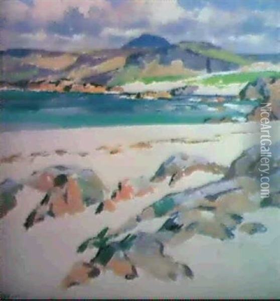 Ben More Oil Painting - Francis Campbell Boileau Cadell