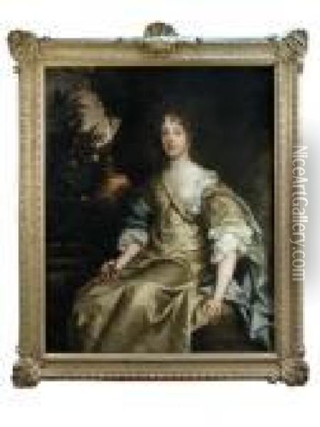 Daughter Of Robert Oil Painting - Sir Peter Lely