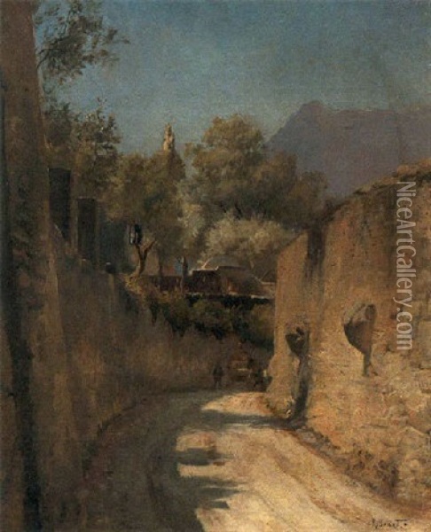 Rue En Orient Oil Painting - Rudolf Ernst