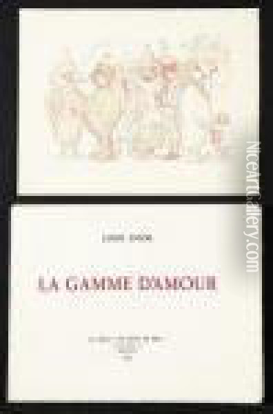 La Gamme D'amour Oil Painting - James Ensor