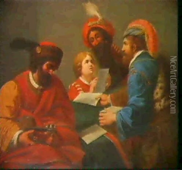 Le Concert Oil Painting - Carlo Dolci