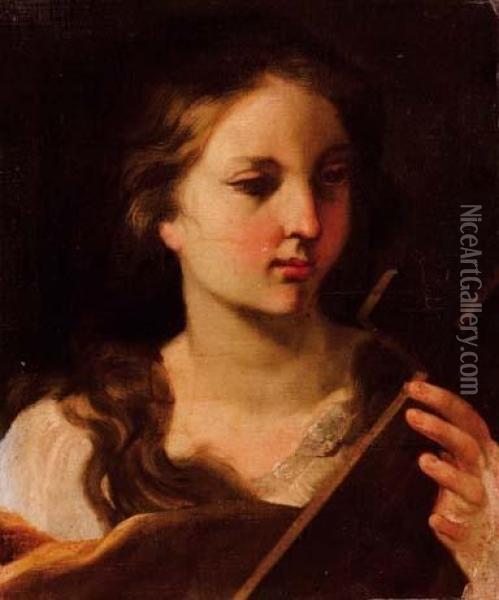 Santa Maria Maddalena Oil Painting - Giovanni Battista (Baciccio) Gaulli