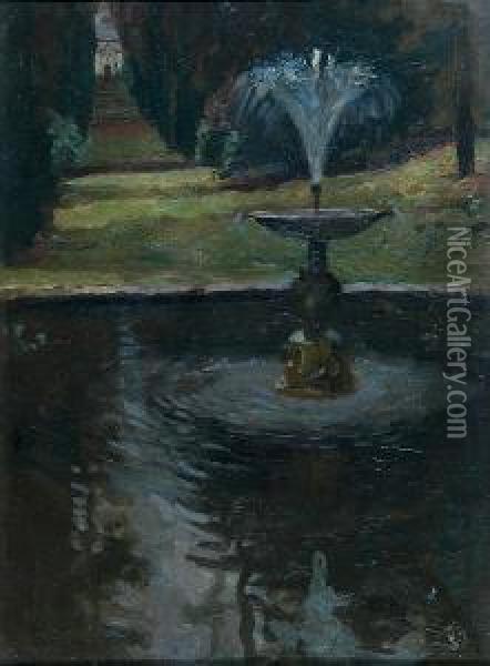 At Tidworth In November Oil Painting - Walter John James