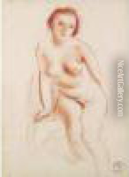 Nude Oil Painting - Vera Rockline