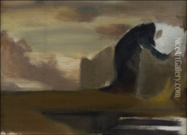 Sureva Oil Painting - Einar Ilmoni