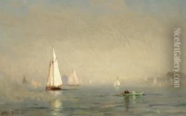 Morning, Long Island Oil Painting - Mauritz F. H. de Haas