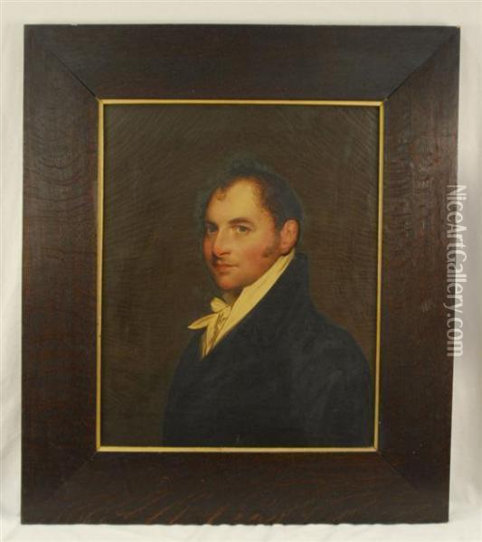 Portrait Of Edward Tuckerman Iii Oil Painting - Gilbert Stuart
