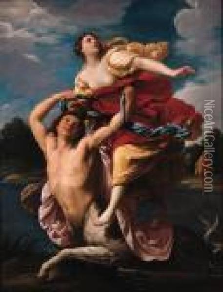 Nessus And Deianeira Oil Painting - Guido Reni