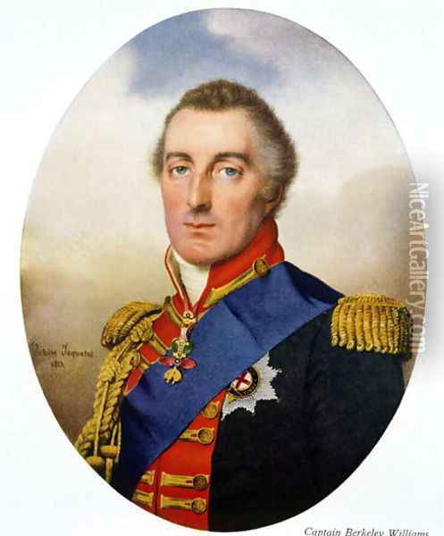 Portrait of the Duke of Wellington Oil Painting - Marie-Victoire Jaquotot