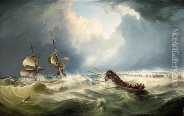 The Rescue Of The Survivors Of The Brig 