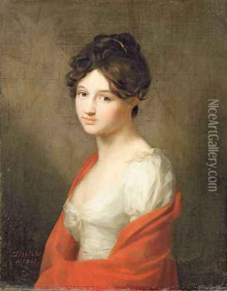 Betty Tischbein, 1805 Oil Painting - Friedrich Tischbein